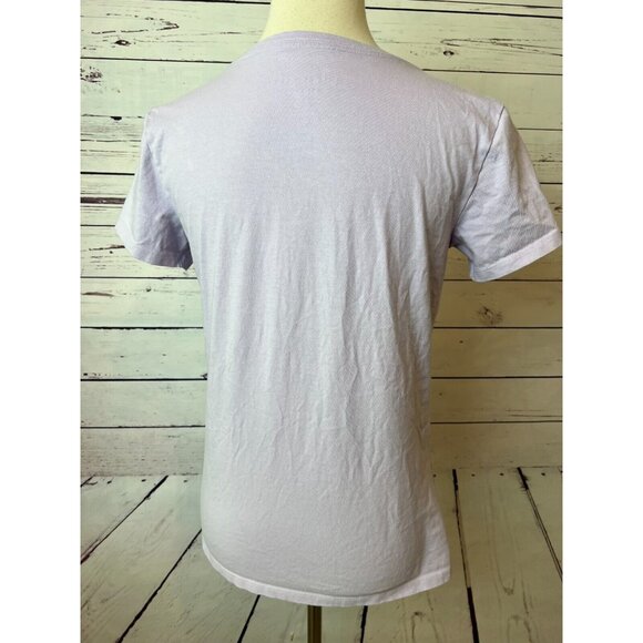 Life is Good Tee Shirt Small Purple Daisy Flower Graphic T-Shirt Vintage Spring - Picture 4 of 9